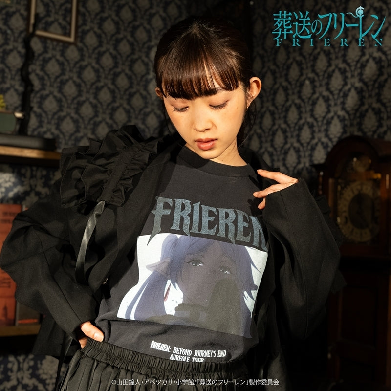 (Goods - Shirt) TV Anime Frieren: Beyond Journey's End TOKYO MADNESS CLUB METAL T-shirt Frieren L Size
