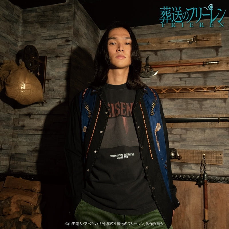 (Goods - Shirt) TV Anime Frieren: Beyond Journey's End TOKYO MADNESS CLUB METAL T-shirt Aizen M Size