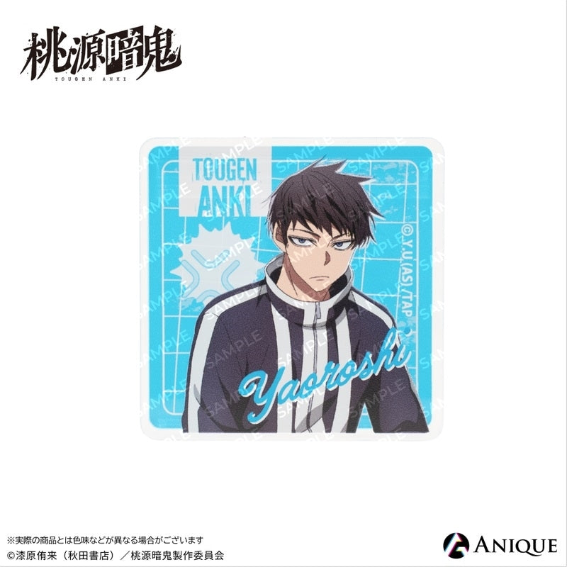 (1BOX=6)(Goods - Ornament) Tougen Anki Exclusive Art (Breaktime) Trading Mini Acrylic Block (6 Types)