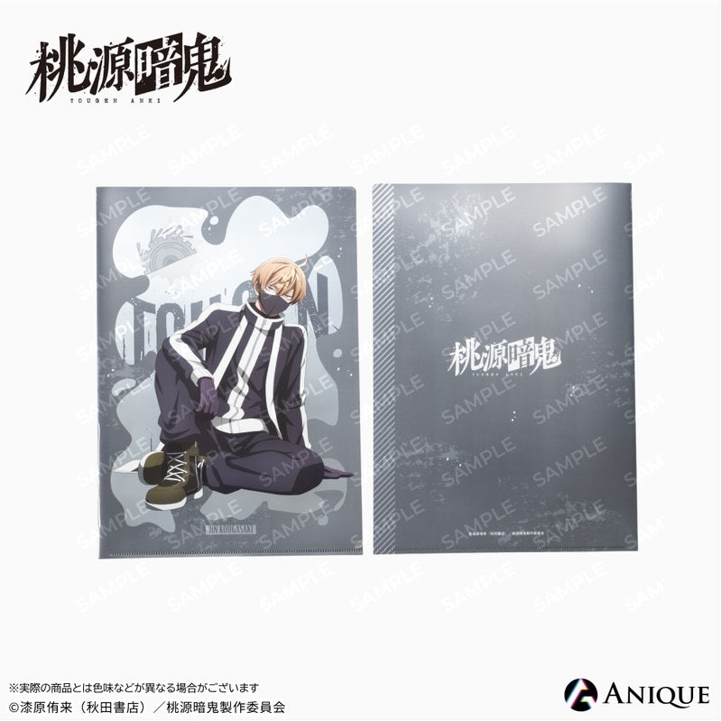 (Goods - Clear File) Tougen Anki Exclusive Art (Breaktime) Jin Kougasaki Metallic Clear File