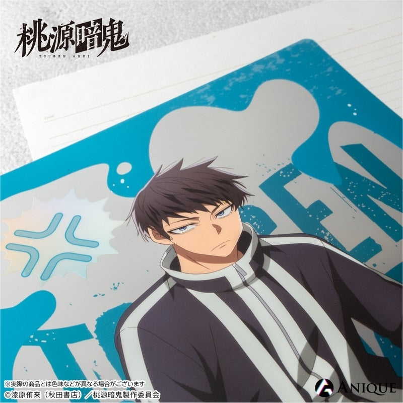 (Goods - Clear File) Tougen Anki Exclusive Art (Breaktime) Homura Byobugaura Metallic Clear File