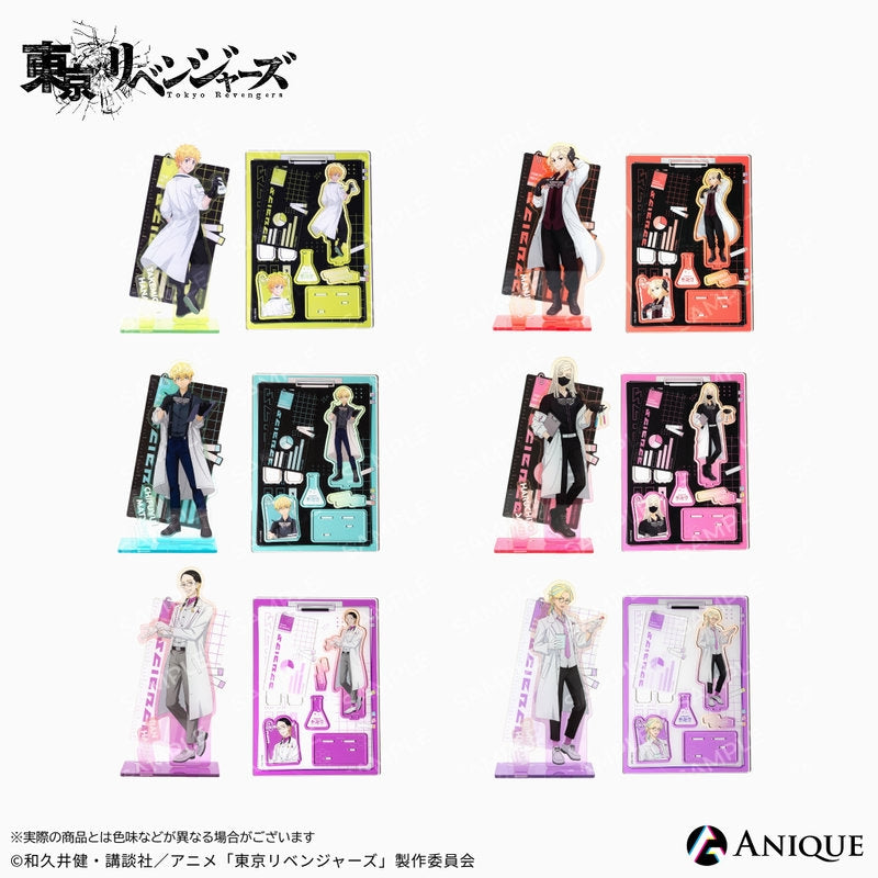 (Goods - Acrylic Stand) Tokyo Revengers feat. Exclusive Art (Science Experiment) Rindo Haitani Diorama Acrylic Stand (w/Acrylic Charm)