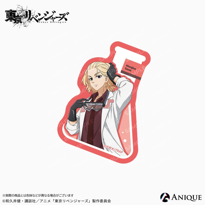 (Goods - Sticker) Tokyo Revengers feat. Exclusive Art (Science Experiment) Manjiro Sano Die-cut Sticker