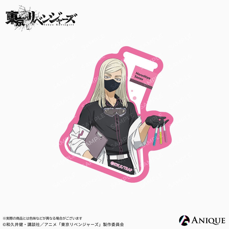 (Goods - Sticker) Tokyo Revengers feat. Exclusive Art (Science Experiment) Haruchiyo Sanzu Die-cut Sticker