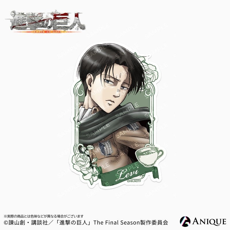 (Goods - Sticker) Attack on Titan Exclusive Art (Cavalry) Levi Die-cut Sticker