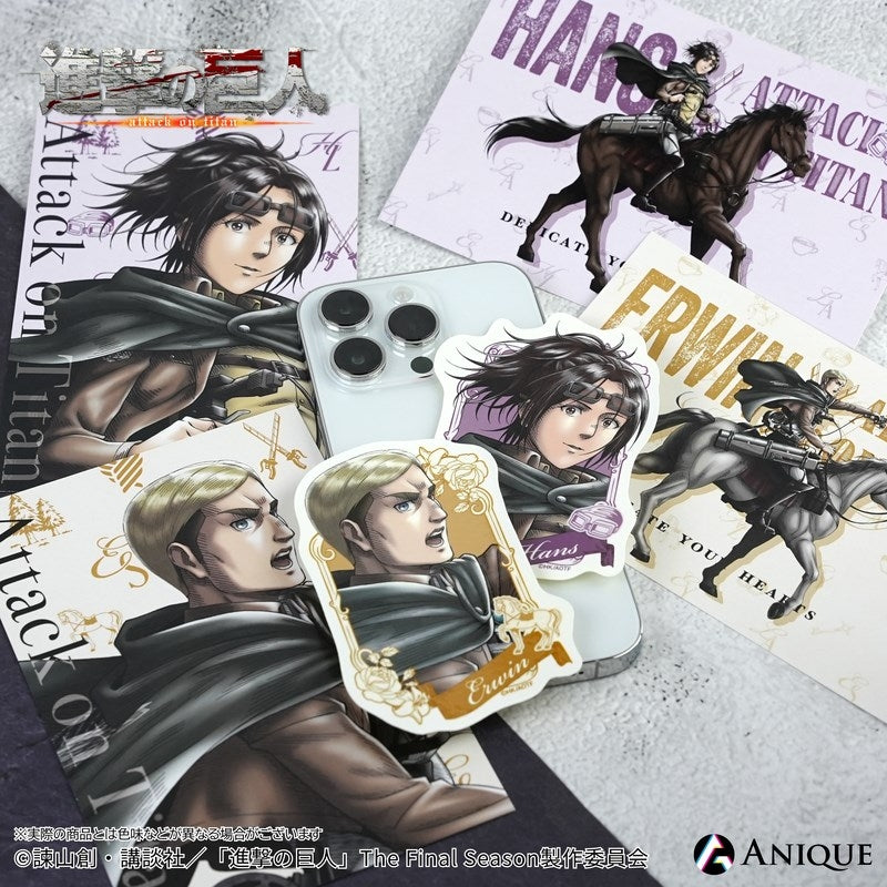 (Goods - Postcard) Attack on Titan Exclusive Art (Cavalry) Hange Postcard Set of 2