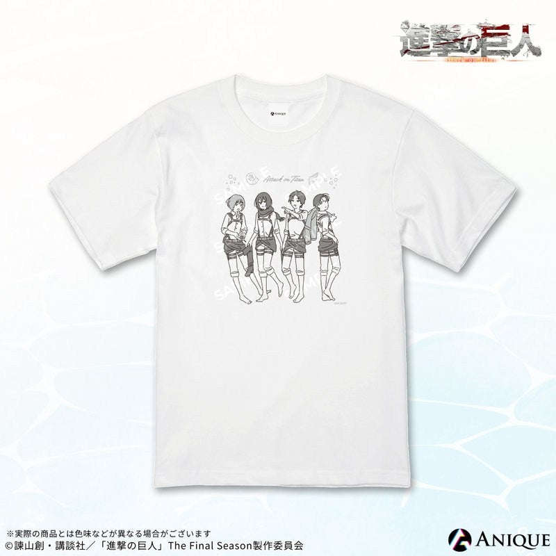 (Goods - Shirt) Attack on Titan Art by fuyuno97 (To the Sea) T-shirt (Free Size)