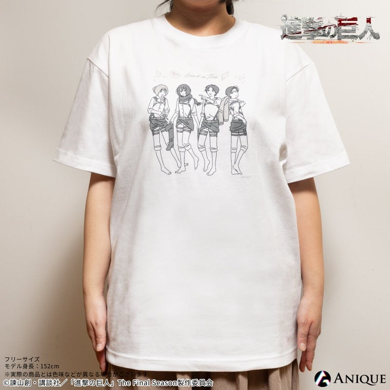 (Goods - Shirt) Attack on Titan Art by fuyuno97 (To the Sea) T-shirt (Free Size)