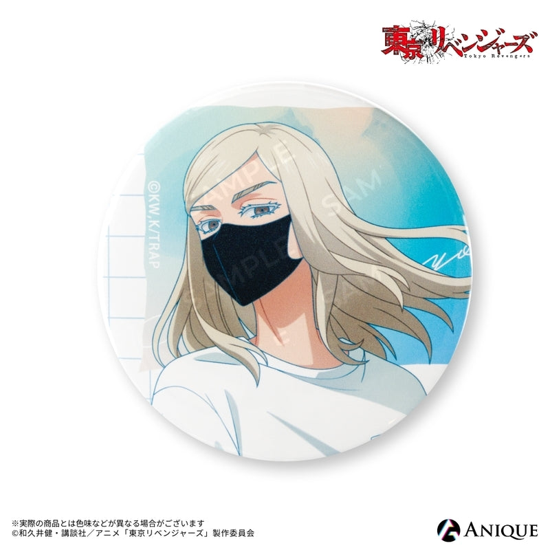 (1BOX=6)(Goods - Badge) Tokyo Revengers (Rooftop) Trading Button Badge (6 Types)