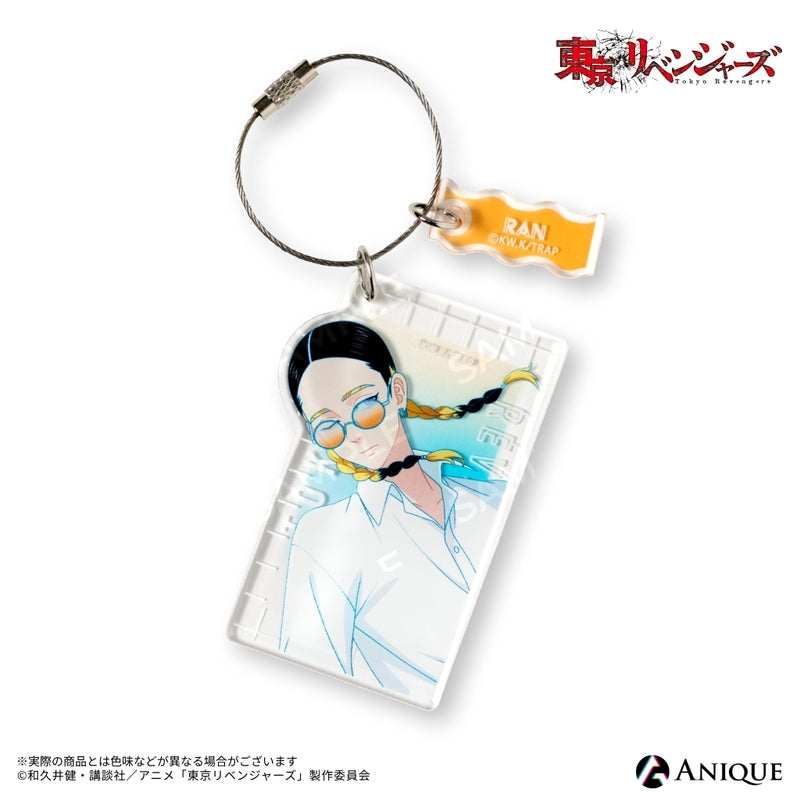 (1BOX=6)(Goods - Keychain) Tokyo Revengers (Rooftop) Trading Acrylic Keychain (6 Types)