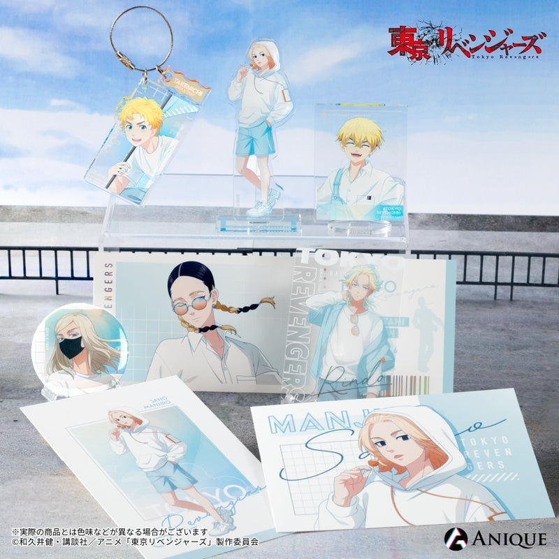 (Goods - Postcard) Tokyo Revengers (Rooftop) Haruchiyo Sanzu Postcard Set of 2