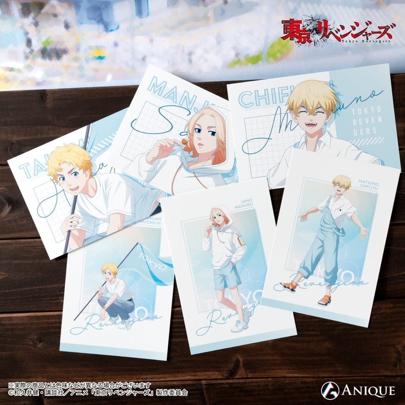 (Goods - Postcard) Tokyo Revengers (Rooftop) Rindo Haitani Postcard Set of 2