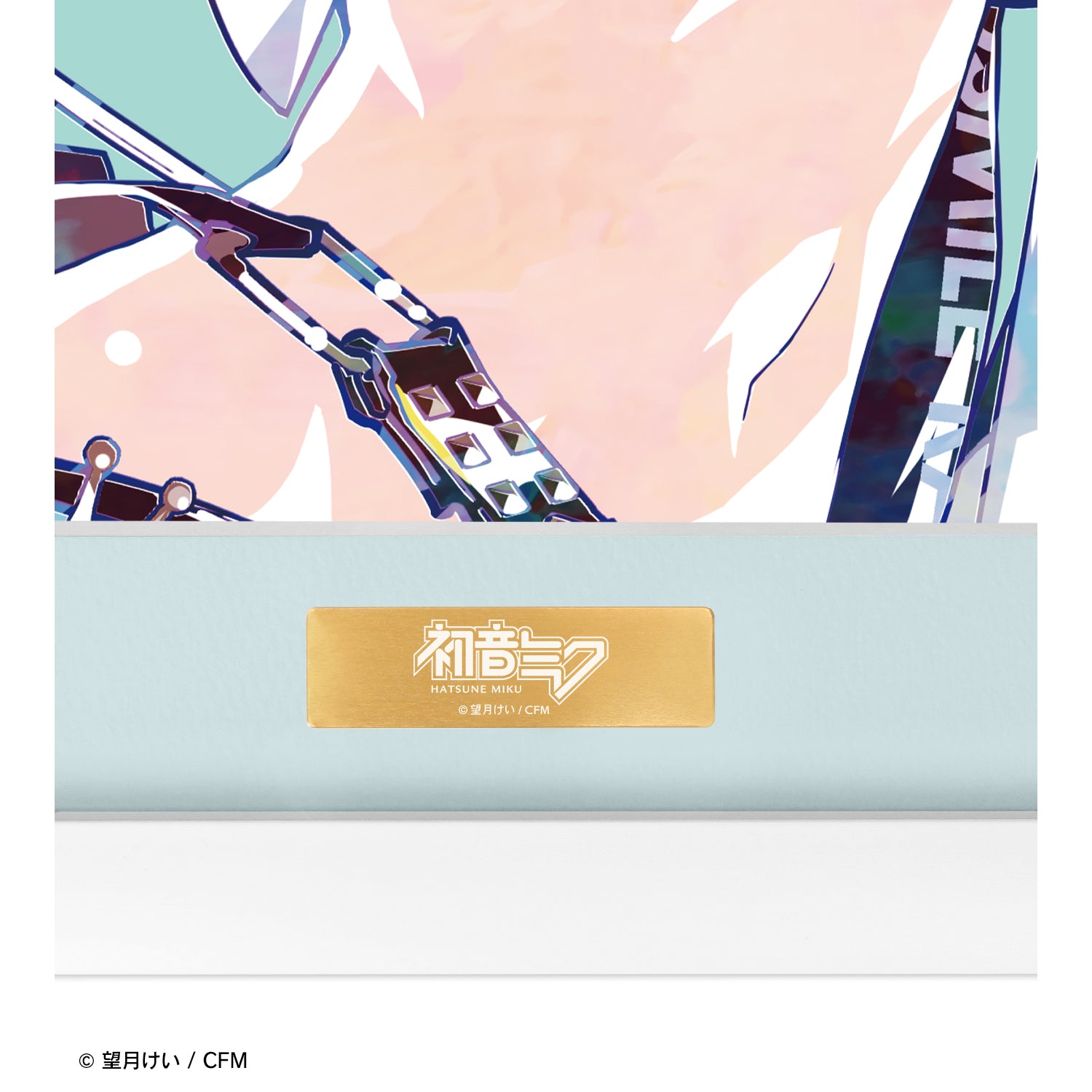(Goods - Board) Hatsune Miku GT Project Racing Miku 2025Ver. Ani-Art Chara Fine Graph Overlay