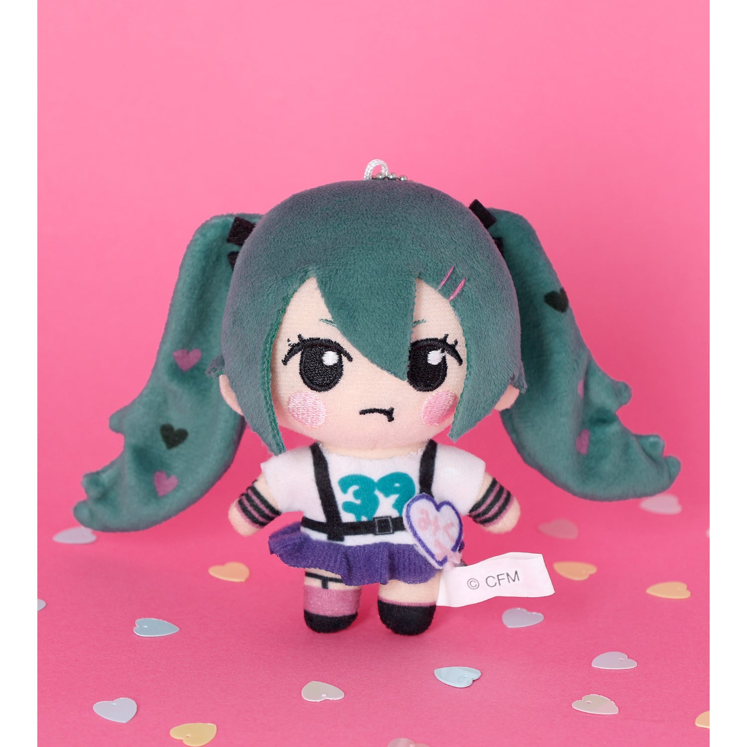 (Goods - Plush) Hatsune Miku Hatsune Miku Art by coalowl Plush Mascot ver. B