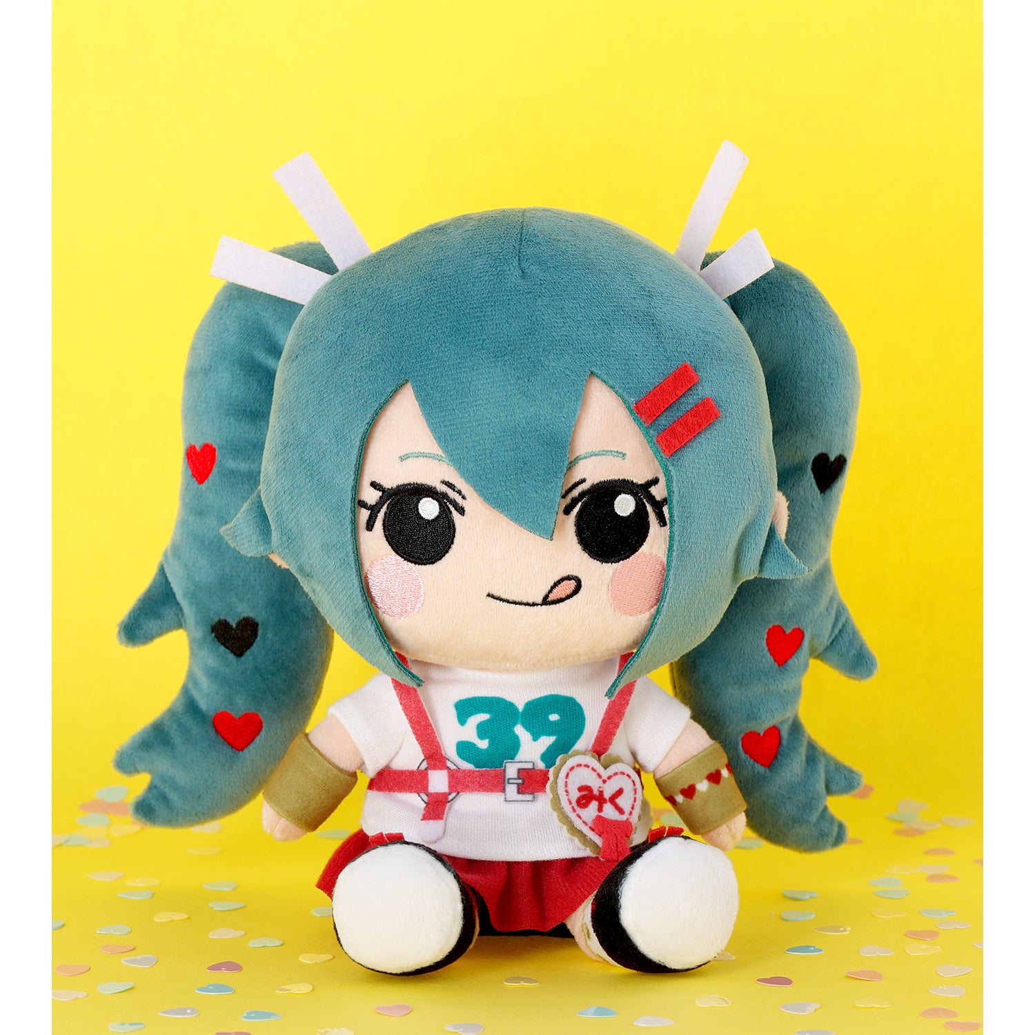 (Goods - Plush) Hatsune Miku Hatsune Miku Art by coalowl Osuwari Plush ver. A