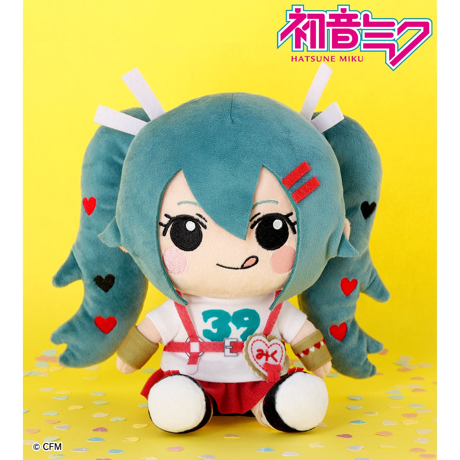 (Goods - Plush) Hatsune Miku Hatsune Miku Art by coalowl Osuwari Plush ver. A