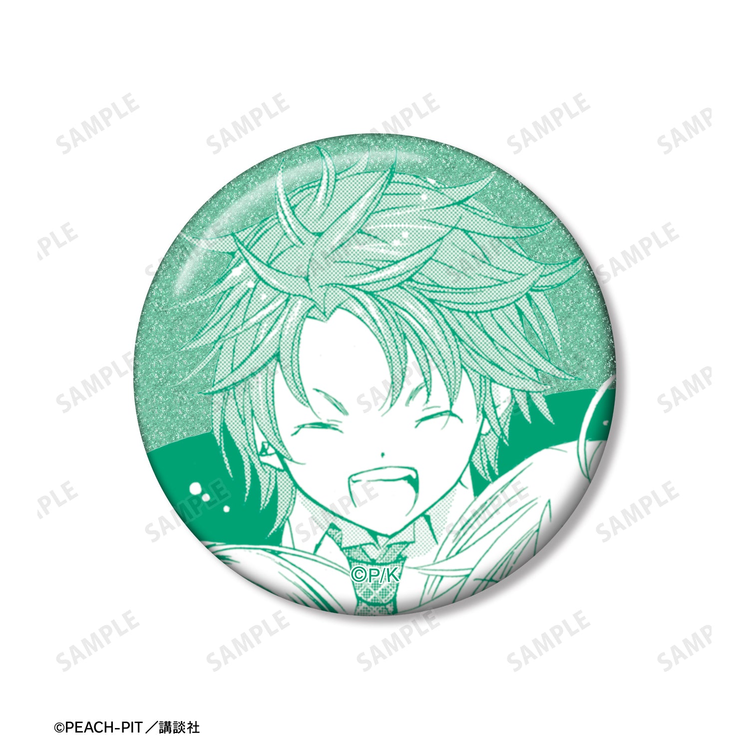 (Goods - Badge) Shugo Chara! Kukai Soma Panel Glitter Button Badge Set of 3