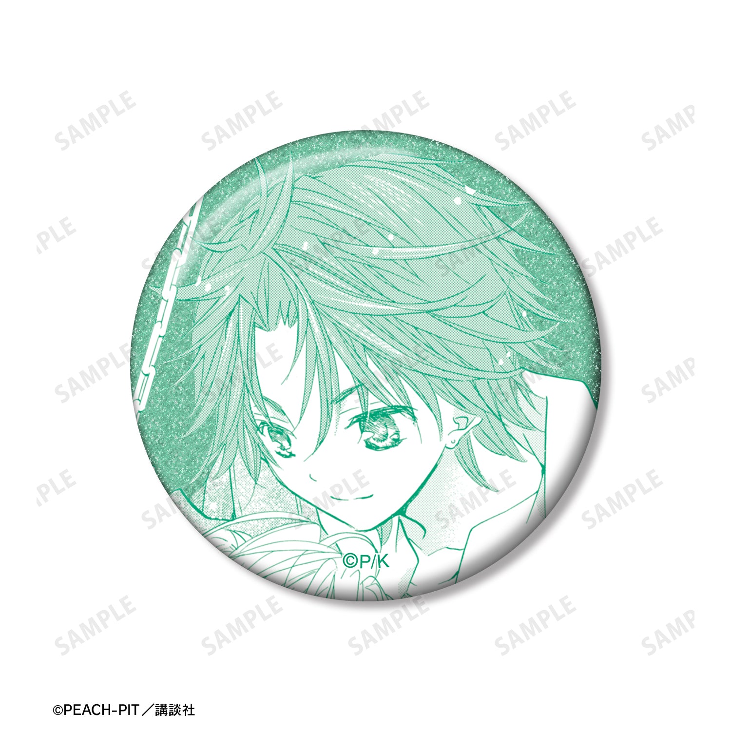 (Goods - Badge) Shugo Chara! Kukai Soma Panel Glitter Button Badge Set of 3