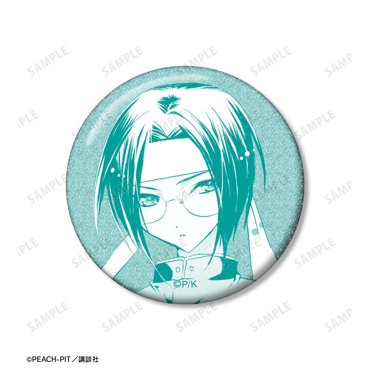 (Goods - Badge) Shugo Chara! Kairi Sanjo Panel Glitter Button Badge Set of 3