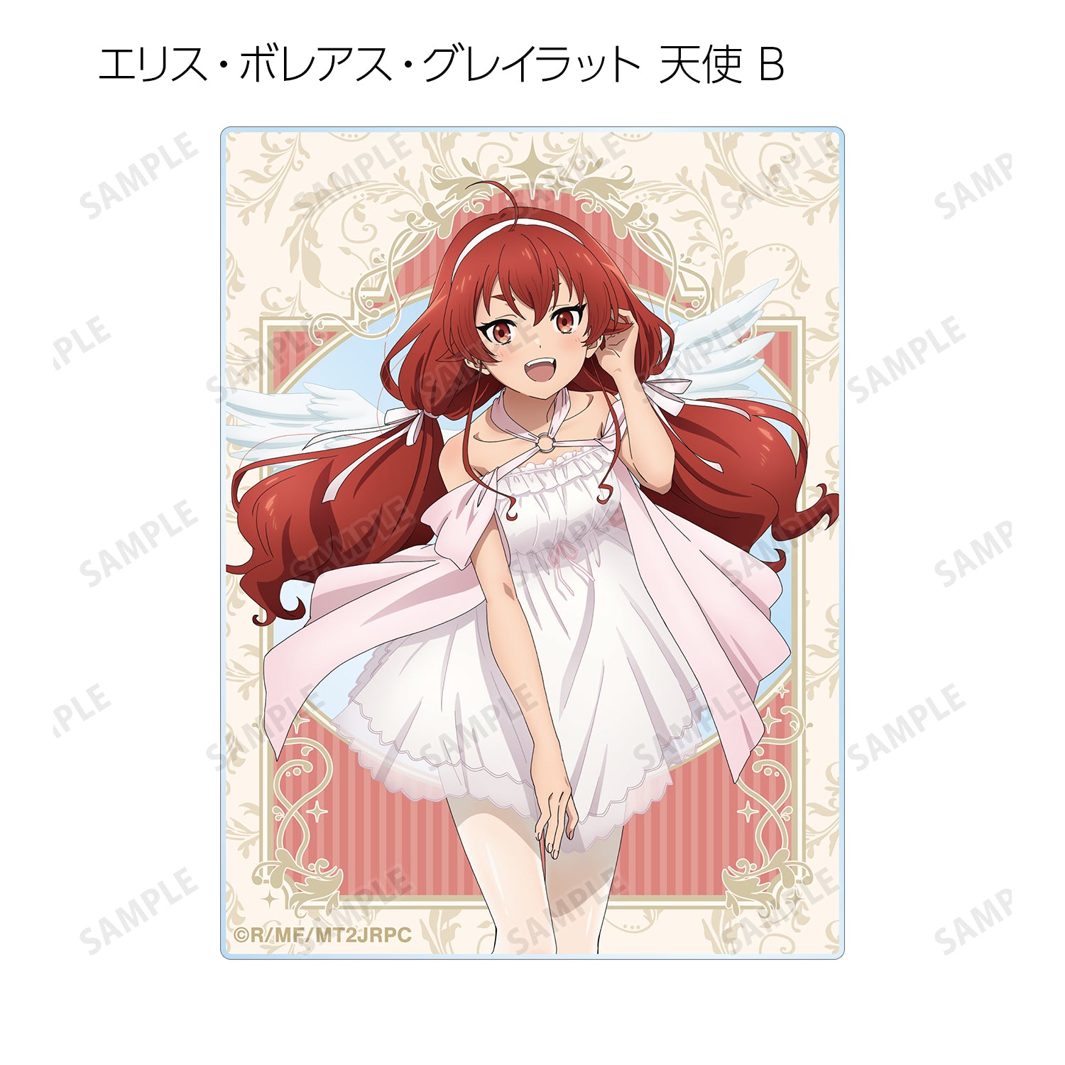 (1BOX=12)(Goods - Card) Mushoku Tensei: Jobless Reincarnation 2 feat. Exclusive Art (Devil and Angel ver.) Trading Acrylic Card