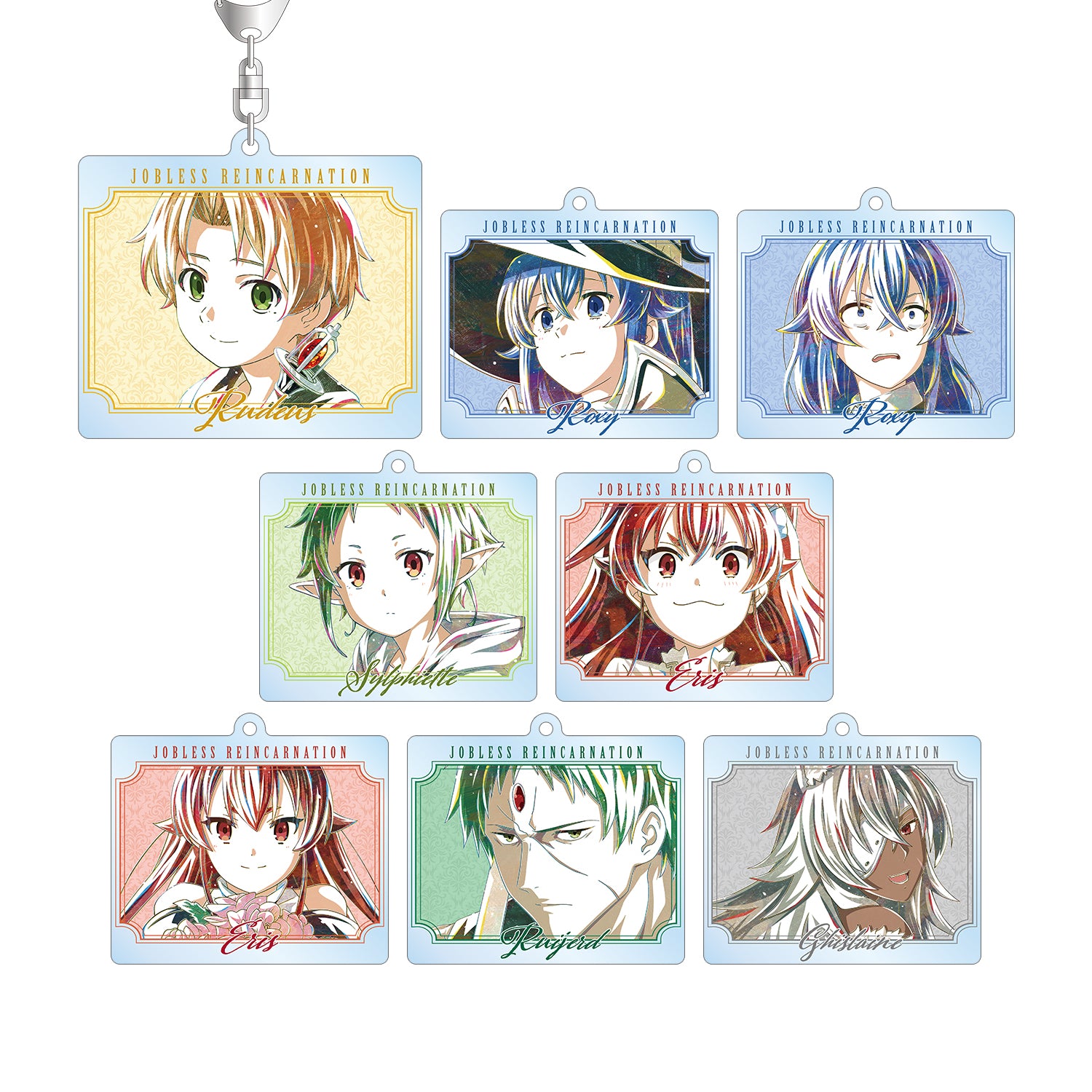 (1BOX=8)(Goods - Keychain) Mushoku Tensei: Jobless Reincarnation Trading Ani-Art Acrylic Keychain