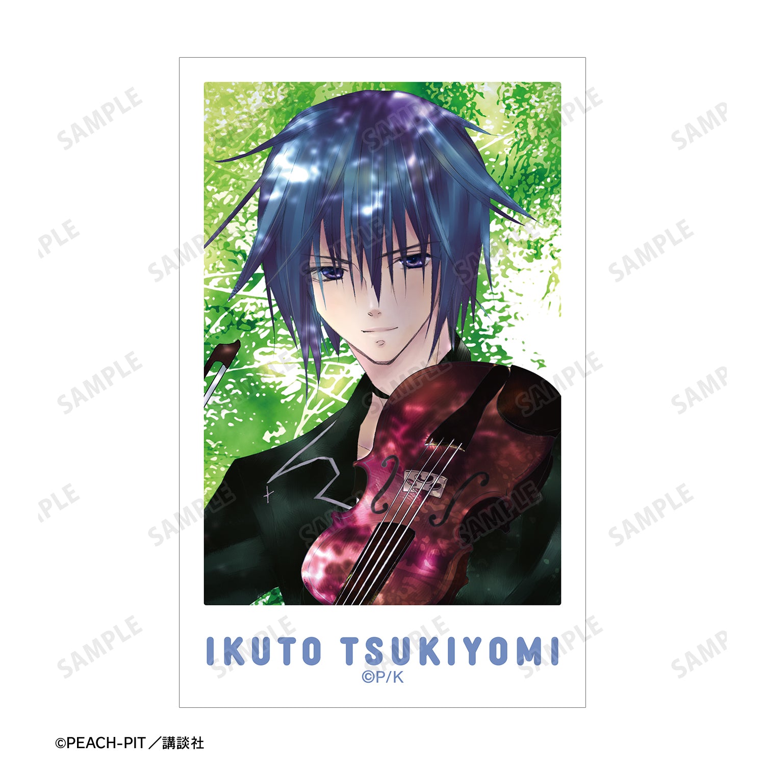 (Goods - Card) Shugo Chara! Instant Photo Style Art Card Set of 5 ver. A