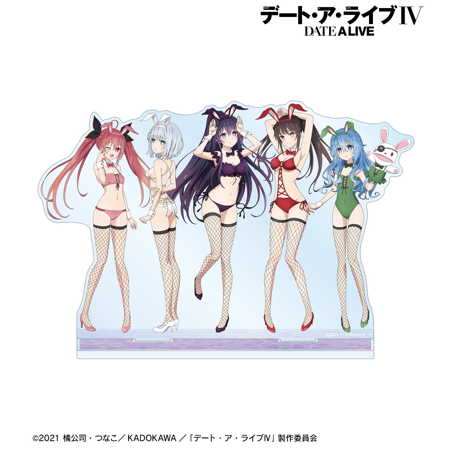 (Goods - Acrylic Stand) Date A LiveⅣ Exclusive Art Ensemble Swimsuit Bunny ver. BIG Acrylic Stand
