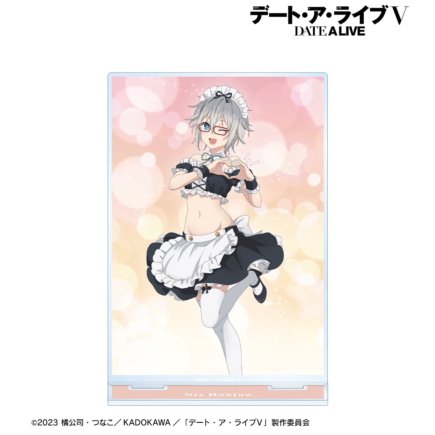 (Goods - Acrylic Stand) Date A LiveⅤ Nia Honjou Calendar Art BIG Acrylic Stand