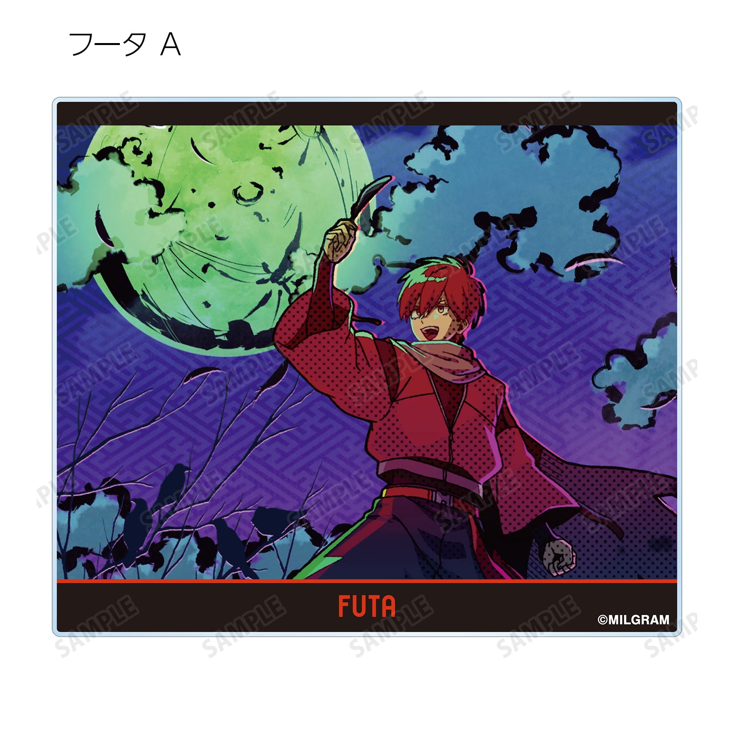 (1BOX=8)(Goods - Card) MILGRAM Trading Music Video Acrylic Card Fuuta The Appare March