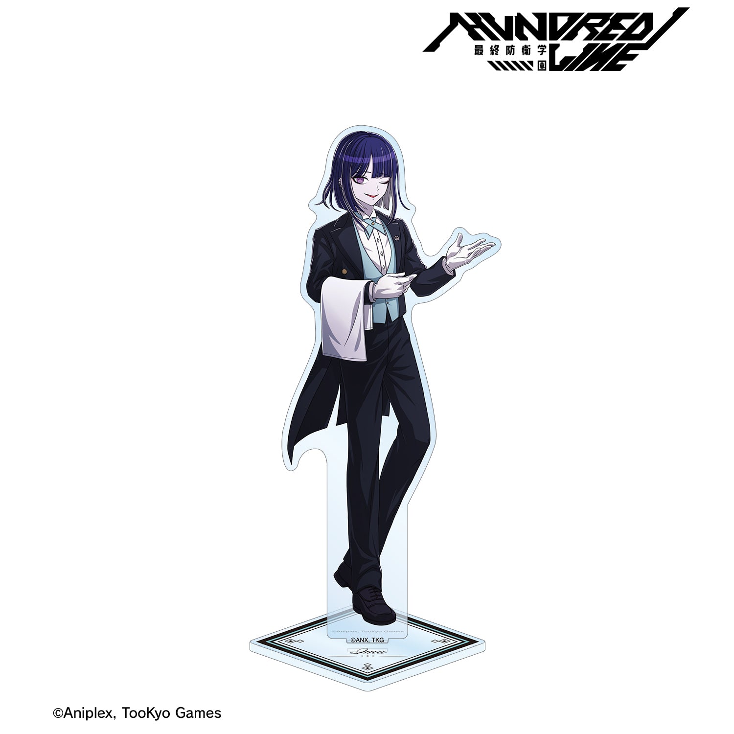 (Goods - Acrylic Stand) THE HUNDRED LINE - LAST DEFENSE ACADEMY Exclusive Art Ima Tsukumo Butler ver. Large Acrylic Stand