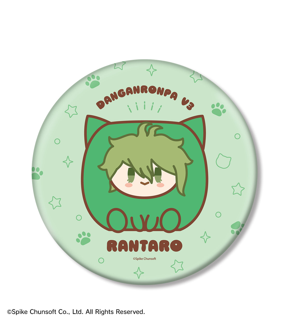 (Goods - Badge) Danganronpa Series Rantaro Amami Kemocube BIG Button Badge