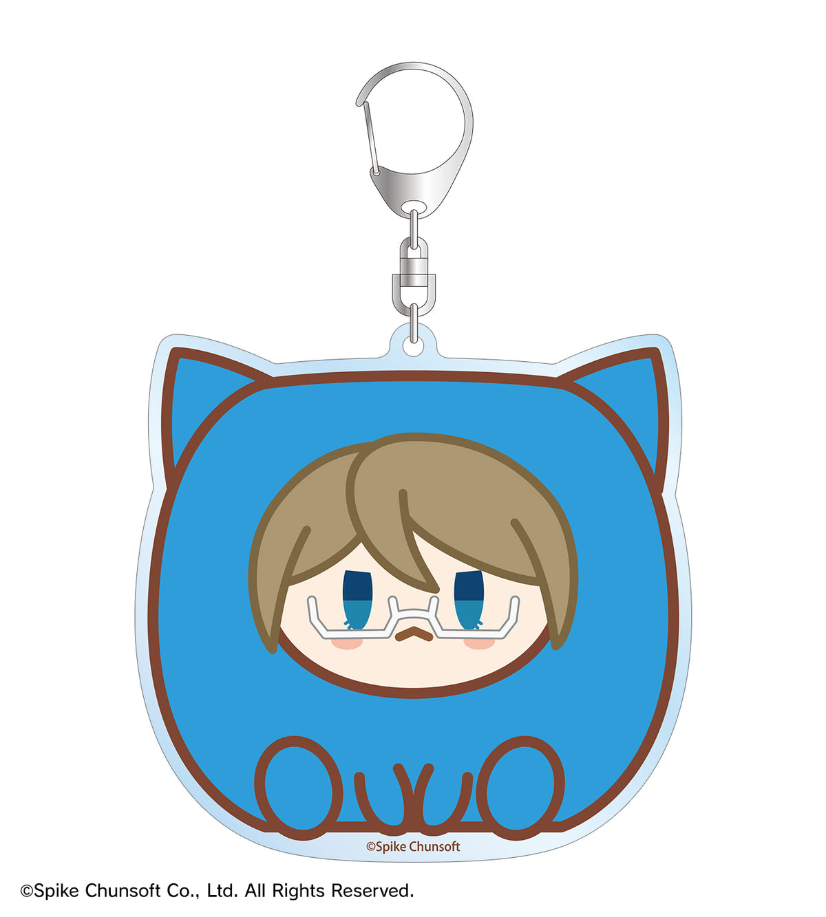(Goods - Key Chain) Danganronpa Series Byakuya Togami Kemocube BIG Acrylic Key Chain