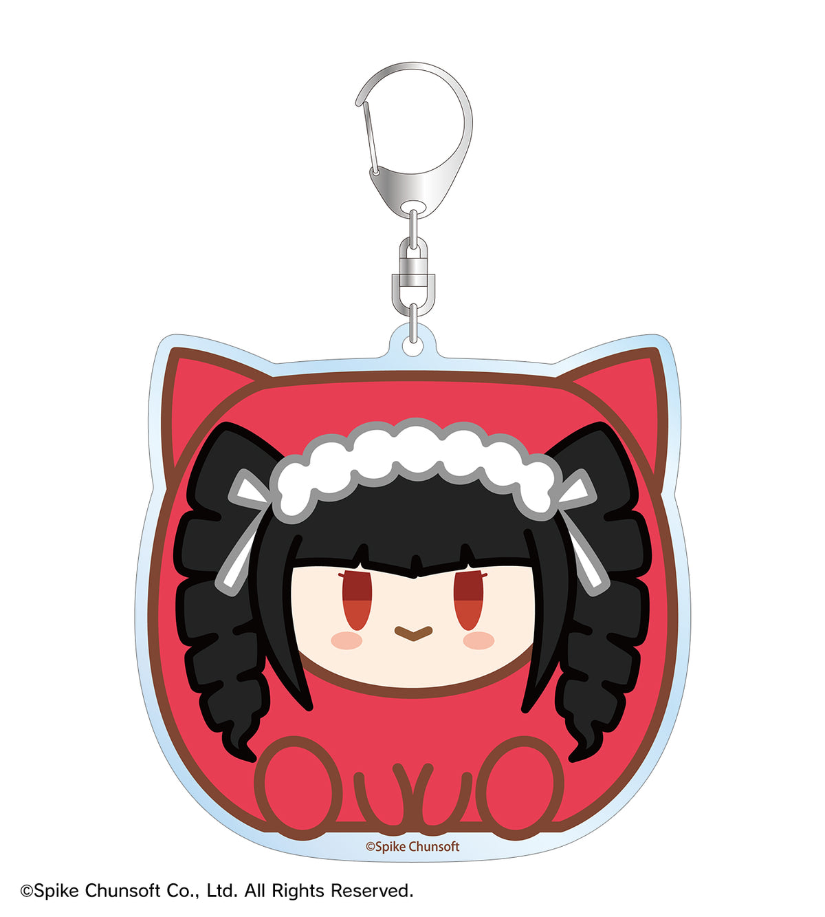 (Goods - Key Chain) Danganronpa Series Celestia Ludenberg Kemocube BIG Acrylic Key Chain