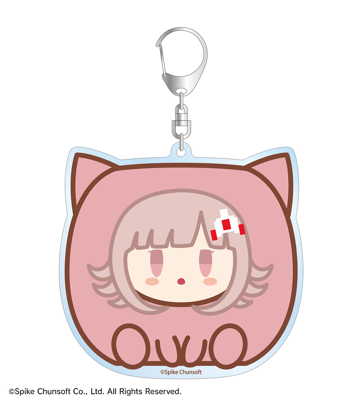 (Goods - Key Chain) Danganronpa Series Chiaki Nanami Kemocube BIG Acrylic Key Chain