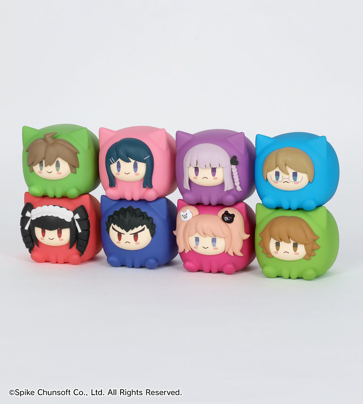 (1BOX=8)(Trading Figure) Danganronpa Series Trading Kemocube Figure ver. A