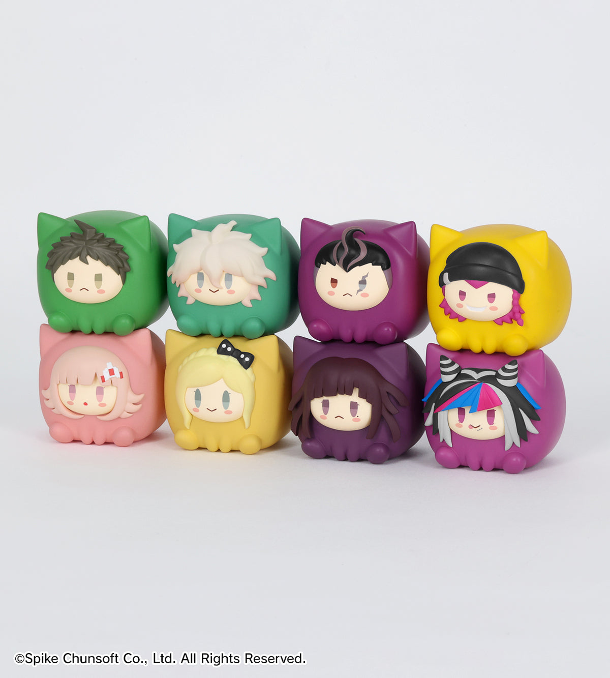 (1BOX=8)(Trading Figure) Danganronpa Series Trading Kemocube Figure ver. B