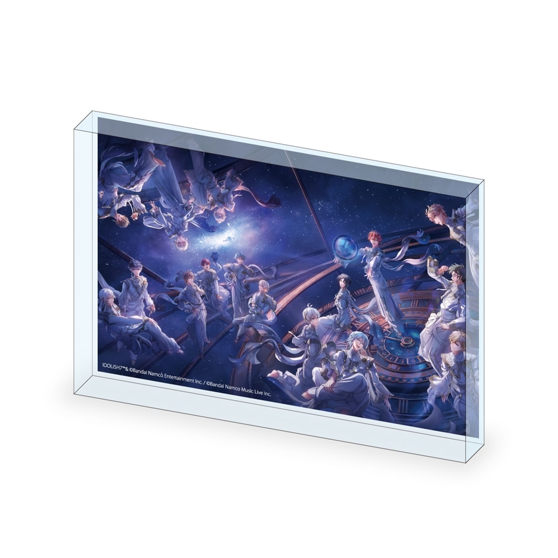 (Goods - Ornament) IDOLiSH7 Acrylic Block Weekly Famitsu Collection - Single Pack