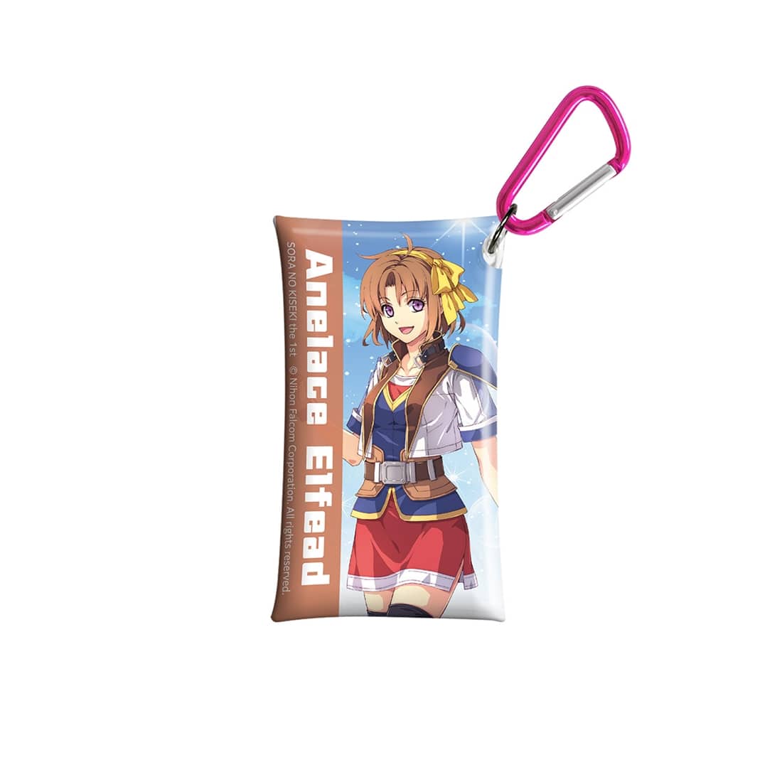 (Goods - Case) Trails in the Sky 1st Chapter & Nihon Falcom 45th Anniversary Clear Multi-Purpose Case - Anelace
