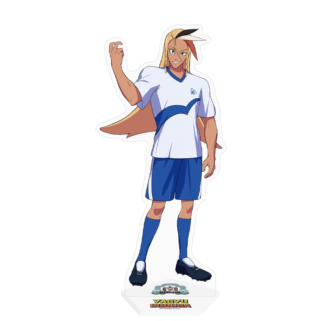 (Goods - Acrylic Stand) Inazuma Eleven: Victory Road Character Acrylic Stand Suruga Yagyu (Thierry Reyes) wearing the South Cirrus Junior High Uniform