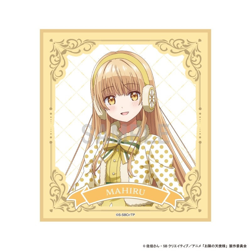 (Goods - Art Board) The Angel Next Door Spoils Me Rotten 2 Mini Art Board Mahiru Shiina Lemon Outfit ver