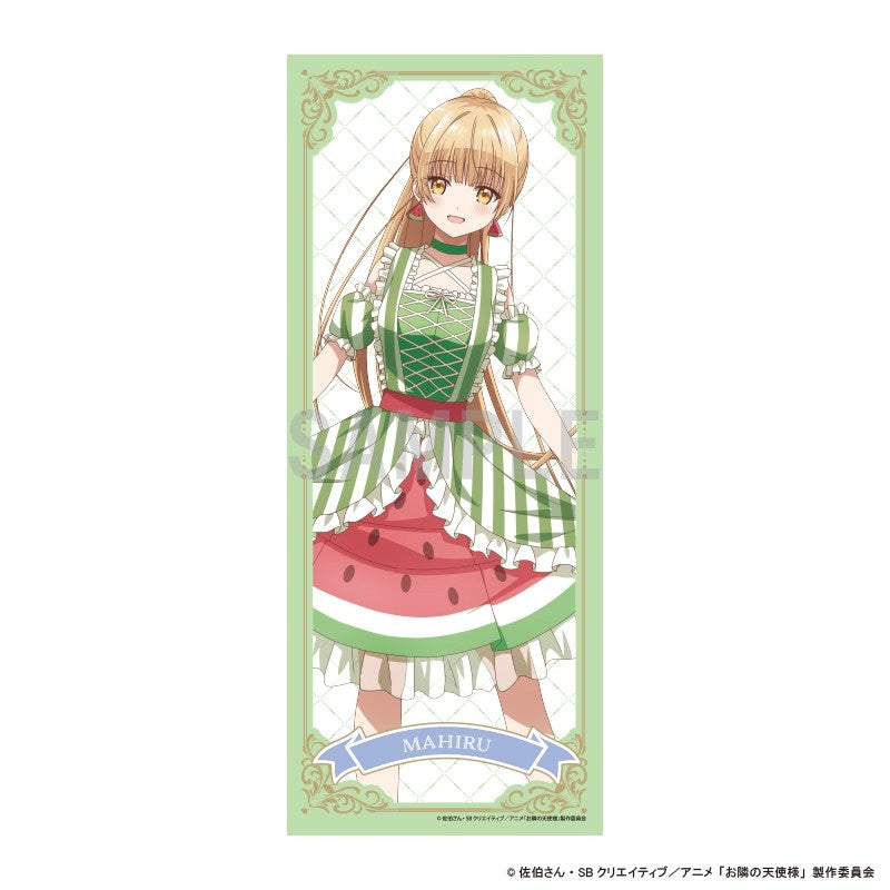 (Goods - Towel) The Angel Next Door Spoils Me Rotten 2 Face Towel Mahiru Shiina Watermelon Outfit ver