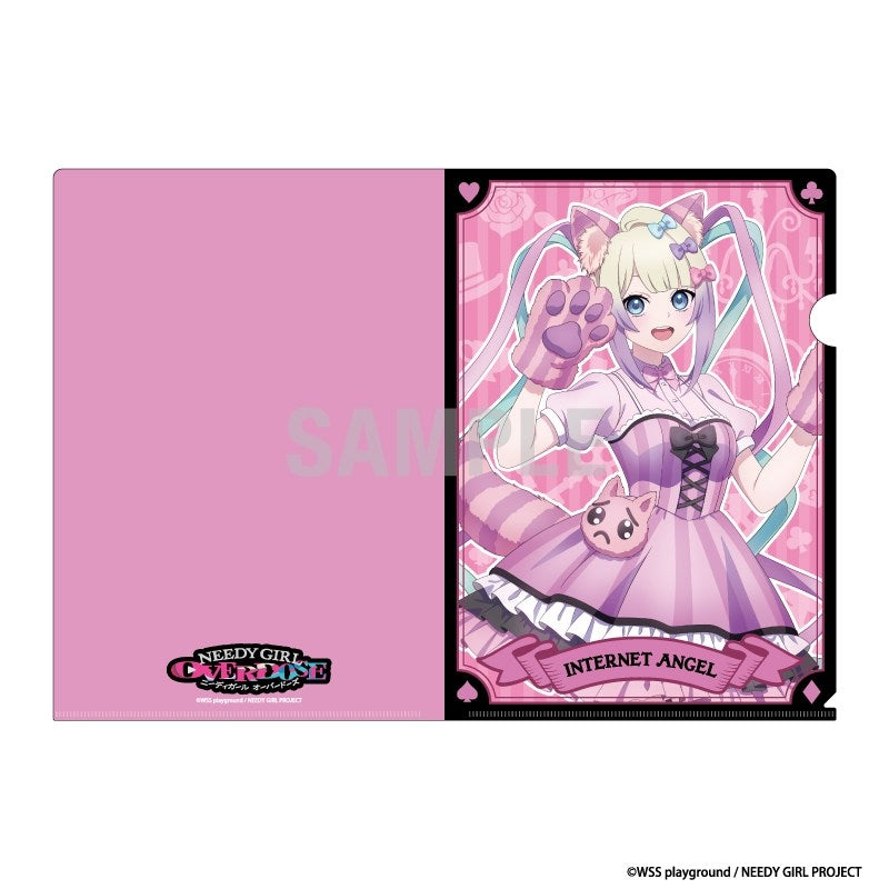 (Goods - Clear File) NEEDY GIRL OVERDOSE Clear File OMGkawaiiAngel Cheshire Cat ver
