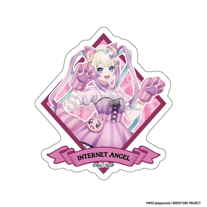 (Goods - Sticker) NEEDY GIRL OVERDOSE Die-cut Sticker OMGkawaiiAngel Cheshire Cat ver
