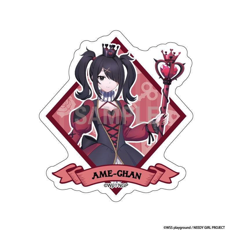 (Goods - Sticker) NEEDY GIRL OVERDOSE Die-cut Sticker Ame-chan Queen of Hearts ver
