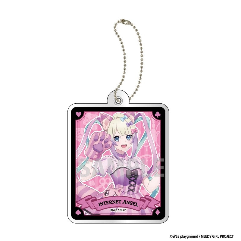 (Goods - Mirror) NEEDY GIRL OVERDOSE Acrylic Sliding Mirror OMGkawaiiAngel Cheshire Cat ver