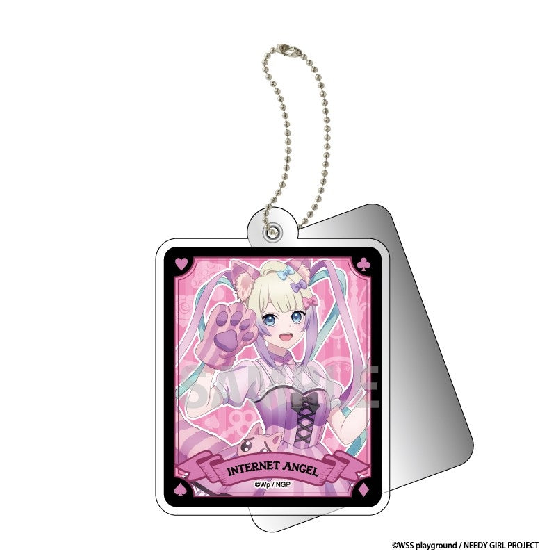 (Goods - Mirror) NEEDY GIRL OVERDOSE Acrylic Sliding Mirror OMGkawaiiAngel Cheshire Cat ver