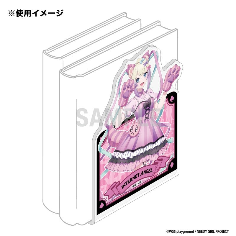 (Goods - Other) NEEDY GIRL OVERDOSE Acrylic Bookend OMGkawaiiAngel Cheshire Cat ver