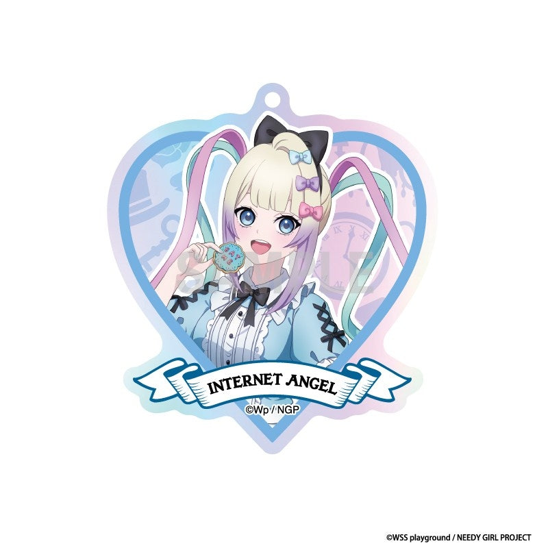(1BOX=8)(Goods - Keychain) NEEDY GIRL OVERDOSE Acrylic KeychainCollection Alice Motif ver