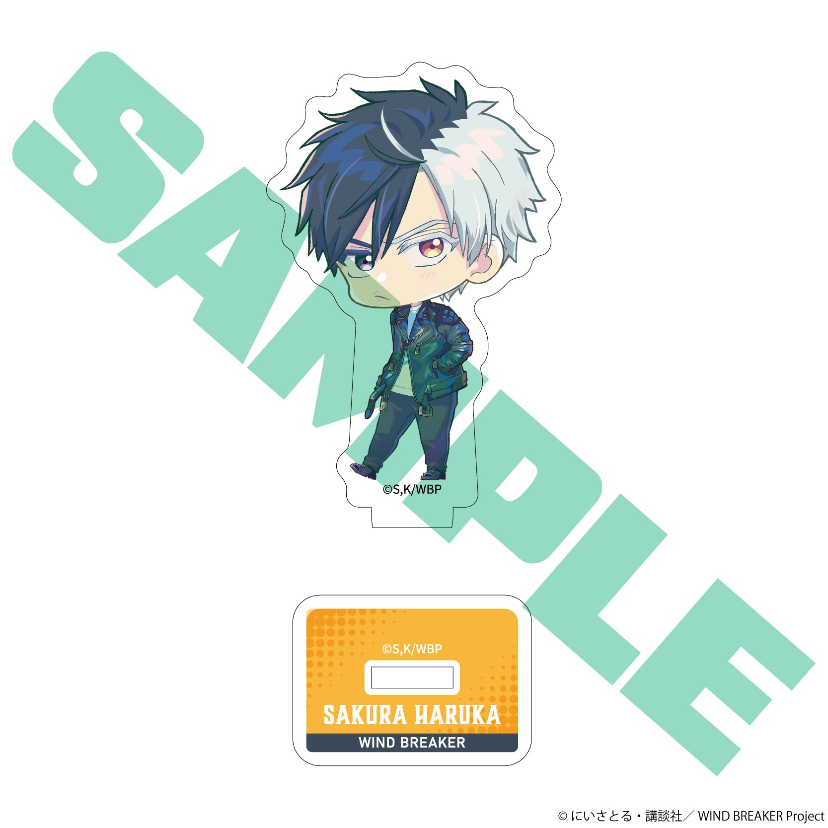 (Goods - Acrylic Stand) TV Anime - WIND BREAKER Chibi Acrylic Stand Haruka Sakura