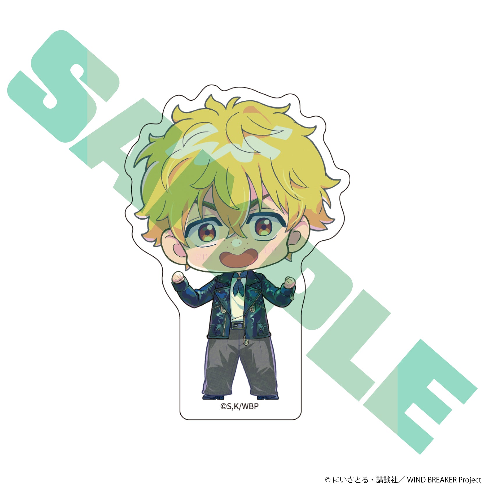 (Goods - Acrylic Stand) TV Anime - WIND BREAKER Acrylic Block Akihiko Nirei